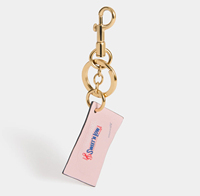 Porte-clés mousquetons de luxe uniques en promotion, breloques personnalisées pour mini-sacs, fabricant OEM de breloques en cuir pour sacs pour femmes