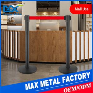 Barriera di linea per aeroporto retrattile per controllo della folla cintura di montaggio/cintura barriera - Product Image 6