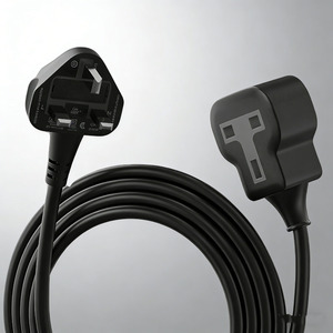 UK 13A Outdoor Extension Cord 3-Pin Grounded 16/3 SJTW, 220-250V 3250W For Garden Tools Power Tools & Home Appliances