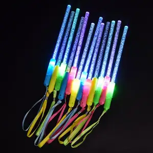 Đũa Phát Sáng Que Phát Sáng <span class=keywords><strong>Led</strong></span> Đũa Thần Phù Thủy Nhấp Nháy Nhiều Màu Bong Bóng <span class=keywords><strong>Acrylic</strong></span> Ủng Hộ Bữa Tiệc Để Trang Trí Buổi Hòa Nhạc Sinh Nhật Neon - Product Image 1