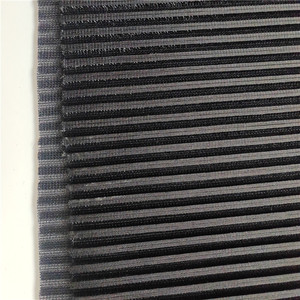 High Quality <strong>Stripe</strong> Mesh Knitted Hexagonal 3D air Layer Sandwich Mesh Garment Chair Mesh Fabric Mattress - Product Image 3