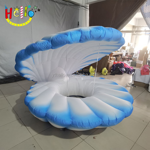 Concha de Sirena Inflable con Luz LED Personalizada y Concha Marina Inflable con Luz LED para Uso en Exteriores, en Venta - Product Image 4