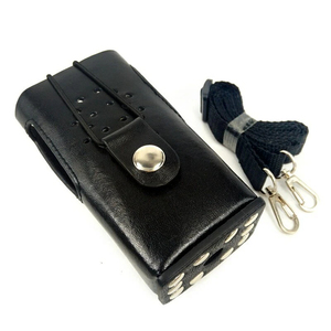 Custodia in pelle per walkie-talkie portatile TK-3207 TK-2207 TK-3307 TK-3200 con clip posteriore e cordino, borsa protettiva in pelle per radio - Product Image 3