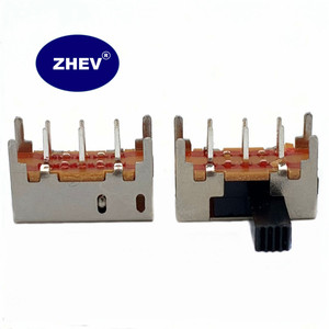2P2T SK-<span class=keywords><strong>22H02</strong></span> G5 DIP 6 broches interrupteur à glissière avec personnaliser les hauteurs de bouton - Product Image 2