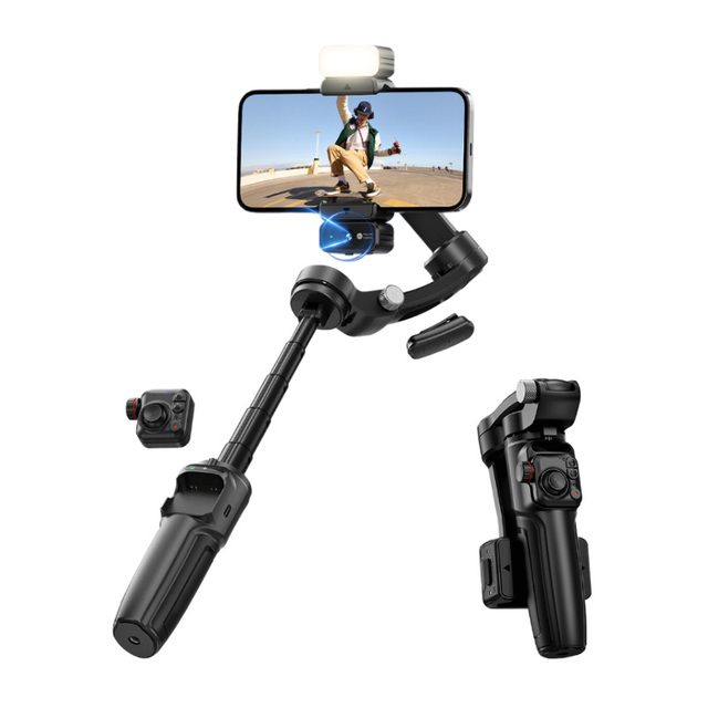 4successful M06 Gimbal Stabilizer Intelligent AI Tracking 3-Axis Handheld Stable Gimbal Universal Phone Holder Stabilizer