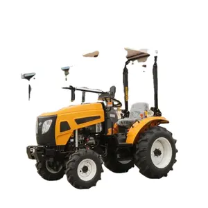 Diskon Besar RTS 25hp CE EPA Roda Yang Disetujui 4*4 Traktor