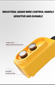 Peralatan Pengangkat Beton Nirkabel dengan Remote Control 1000kg, Hoist Bangunan Elektrik - Product Image 6