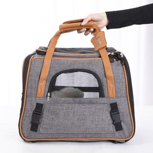 Du Lịch Ngoài Trời Xách Tay Bền Thoáng Khí Vật Nuôi Tàu Sân Bay Túi Cho Nhỏ Vừa Chó Mèo - Product Image 3