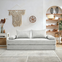 Sofá Modular Comprimido de Venta al por Mayor con Diseño Clásico, Sofá Cama Multifuncional para Sala de Estar y Apartamento