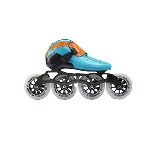Giày trượt patin tốc độ chuyên nghiệp Full Carbon Roller V8 dành cho người lớn thi đấu - Product Image 1