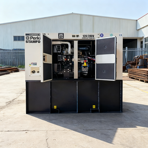 Generatore Diesel Silenzioso Dinamo <span class=keywords><strong>10kW</strong></span> 12V DC Avviamento Elettrico Raffreddato ad Acqua Tipo Mobile con ATS - Product Image 1