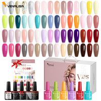 Venalisa VIP5 Vernis permanent sans hema 7.5ml 65 pièces/ensemble Kit d'ongles en gel Uv longue durée
