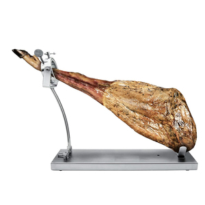 Porte-<span class=keywords><strong>jambon</strong></span> pliant en acier inoxydable <span class=keywords><strong>de</strong></span> qualité supérieure pour jambières espagnoles et Prosciutto italien - Product Image 1