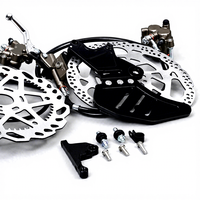 HAWK31 MAX GEN2 Kit Rem Kaki Hidrolik CNC Billet Aluminium Hidrolik Cocok untuk Light Bee X Ultra Bee MX4 XXX Gold Black 2024-2026