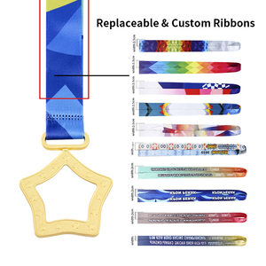 Medaglie a Forma di <span class=keywords><strong>Stella</strong></span> in Metallo JINZUN, Premi Souvenir per Attività Commerciali e Competizioni, Medaglie a <span class=keywords><strong>Stella</strong></span> Personalizzate Economiche e di Grandi Dimensioni - Product Image 4