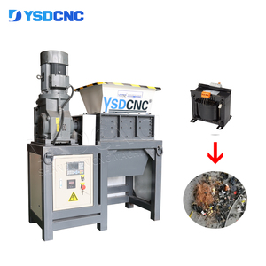 Déchiqueteuse de cartons anti-poussière YSDCNC à arbre unique pour boîtes ondulées avec écran à changement rapide et fonction de rétroversion automatique – Usage industriel - Product Image 4