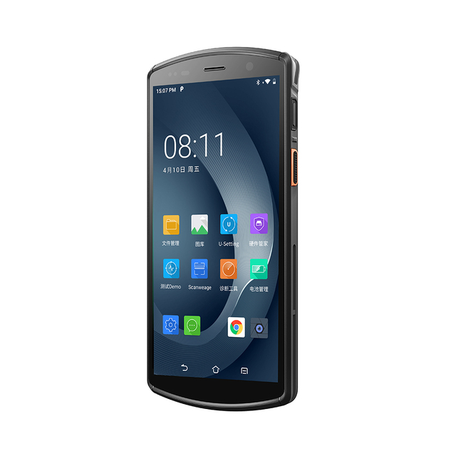 Android 13 Mobile Computer Handheld Rugged Pda IP67 Removable Battery Barcode Scanner Pda