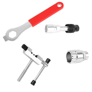 Yueli Bicycle Tool Kit 4 Piece Set Alloy Chain Cutter Bottom Bracket Tool Chainring Remover Single <b>Puller</b> Spindle Tool - Product Image 3