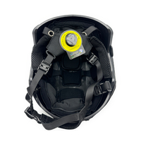 Casque tactique ABS léger de style FAST SF Type de cercle épais de 5mm env. Suspension réglable 800g non fendue 4 points pour