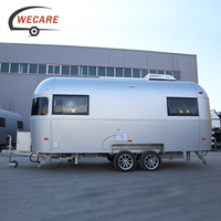 Wecare – caravane de cuisine coulissante avec Certification DOT/CE, 500x210x210cm, caravane de camping-car de voyage, remorque de camping-car