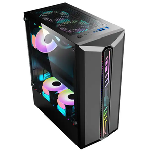 E5 2676V3 RX580 Pc de jeu complet bon marché ordinateur personnalisé équipement ordinateurs de bureau préconstruits vente en gros PC de jeu de bureau - Product Image 1