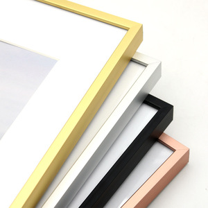 Modern Simple Aluminum Alloy Wall Hanging Black A2/A3 Oil Painting Advertising <strong>Certificate</strong> Photo <strong>Frame</strong> LTZ-3 - Product Image 4