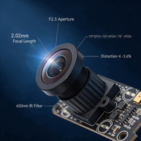 8MP 1080P Global Shutter Yüksek Kare Hızlı USB Kamera Modülü 119 Geniş Açı F2.5 Diyafram UVC Sürücüsüz OTG Endüstriyel Kart