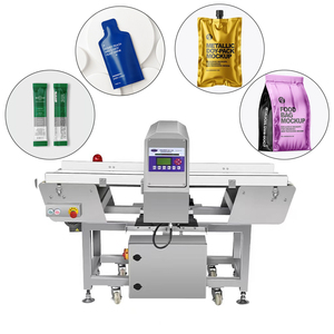 Detector de Metales para Alimentos de Alta Precisión Industrial, Procesamiento Digital, Advertencia Acústica y Óptica, Tipo Transportador de Acero Inoxidable - Product Image 1