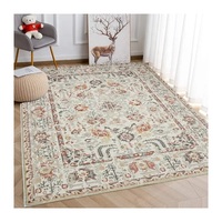 Tapis d'impression 3D en soie artificielle populaire de vente chaude tapis de support antidérapant pour le sol de la maison