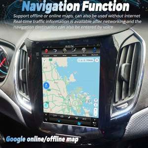 Reproductor Multimedia para Auto Android 13 de 8GB+128GB con GPS para Chevrolet Cruze LTZ 2018, Estilo Tesla, Pantalla de 10.4 Pulgadas, Carplay, Navegación 2Din, Estéreo - Product Image 4