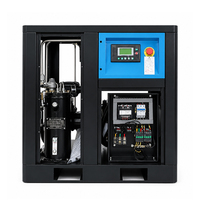 Compresseur d'air industriel rotatif à vis à vitesse fixe ZAKF, 10 CV, 7,5 kW, 7 bar, 8 bar, 10 bar, 13 bar, 220 V, 380 V, IP54, vente chaude