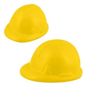 Cadeaux promotionnels de logo personnalisé casque en mousse de PU balle anti-stress en forme de casque balle anti-stress casque dur balle anti-stress - Product Image 2