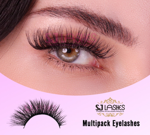 Dropshipping mondial, faux cils d'usine, lot de cils, plusieurs paires, faux cils en vison 3D, faux cils moelleux, vente en gros - Product Image 3