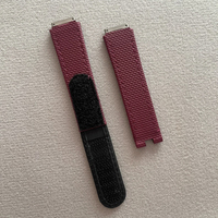 Bracelet de montre en nylon tissé de haute qualité, compatible avec les montres 07-04, classique, polyvalent et luxueux