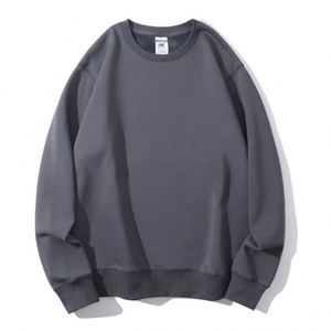 350Gsm Round Long Sleeves Black <b>Pink</b> Popular Sweatshirt Tracksuit and Distressed O Neck Oversized Hoodie Man Clothes - Product Image 3