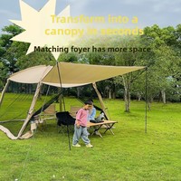 Tente avec moustiquaire, tente gonflable multifonctionnelle pour l'extérieur