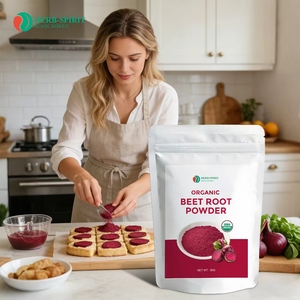 ผงบีทรูทออร์แกนิกบรรจุถุง 50 กรัม ยี่ห้อสินค้าสั่งผลิตพิเศษ มีสินค้าในคลังสินค้าสหรัฐอเมริกา ผงบีทรูทสีแดงบริสุทธิ์สูง - Product Image 4