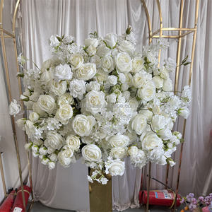 IFG nuevo diseño 80cm Bola de flores blancas centros de mesa para decoración de bodas - Product Image 2