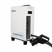 Chargeur de voiture électrique portable HICONICS 9kw DC Pull Rod, borne de recharge pour véhicule électrique, station de recharge de voiture
