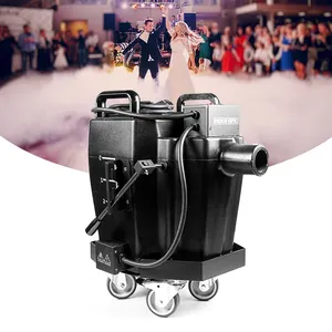 Máquina de niebla de hielo seco de 3500W, efecto de escenario bajo nivel, para DJ, discotecas, fiestas, eventos de boda, escenario