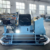 Talocheuse à béton thermique à double rotor, robuste, pour la finition des sols sur les grands chantiers de construction - Nouveauté