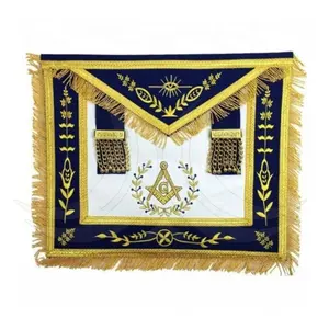 High Quality Masonic Item Masonic Regalia Hand Embroidered Apron