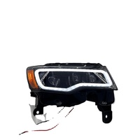 DK Motion LED phares pour 2014-2021 Jeep Grand Cherokee nouveau Design DRL feux avant H1 ampoule forme voiture éclairage accessoire