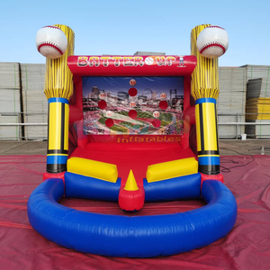 Juegos hinchables outdoor immersive baseball hitting <b>game</b> batter up commercial interactive <b>inflatable</b> <b>games</b> - Product Image 2