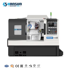 Tour CNC à haute précision avec tourelle d'alimentation axe Y, broche de 8 pouces et contre-épingle programmable - Product Image 3