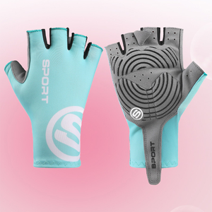 Nouveaux <span class=keywords><strong>gants</strong></span> unisexes antidérapants à demi-doigts pour sports de plein air, <span class=keywords><strong>gants</strong></span> longs d'entraînement, protection estivale pour le VTT - Product Image 6