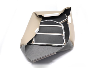 Housse de siège en cuir neuf pour côté conducteur, modèle Toman 2000 2001 Ford Excursion Limited, Business/Luxe, couleur Parchment FRSD0304DBTL - Product Image 5