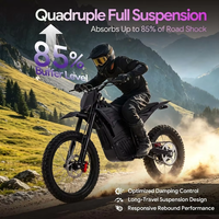 Entrepôt américain, expédition en 3 jours, 72V 2000W QS Brushless, moto tout-terrain électrique Surron pour adultes, 130 kg, vélo électrique, bicicleta eléctrica