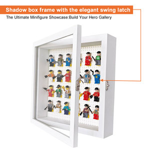 Vitrina de Exhibición de Arte Hecha a Mano, Marco de MDF Tipo <span class=keywords><strong>Shadow</strong></span> Box, 5cm de Profundidad, Estilo Abierto, Marco 3D para Flores y <span class=keywords><strong>Muñecas</strong></span> - Product Image 1
