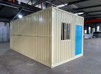 Maison conteneur pliable portable, maison modulaire, structure en acier galvanisé pliable, isolation EPS/laine de roche/PU